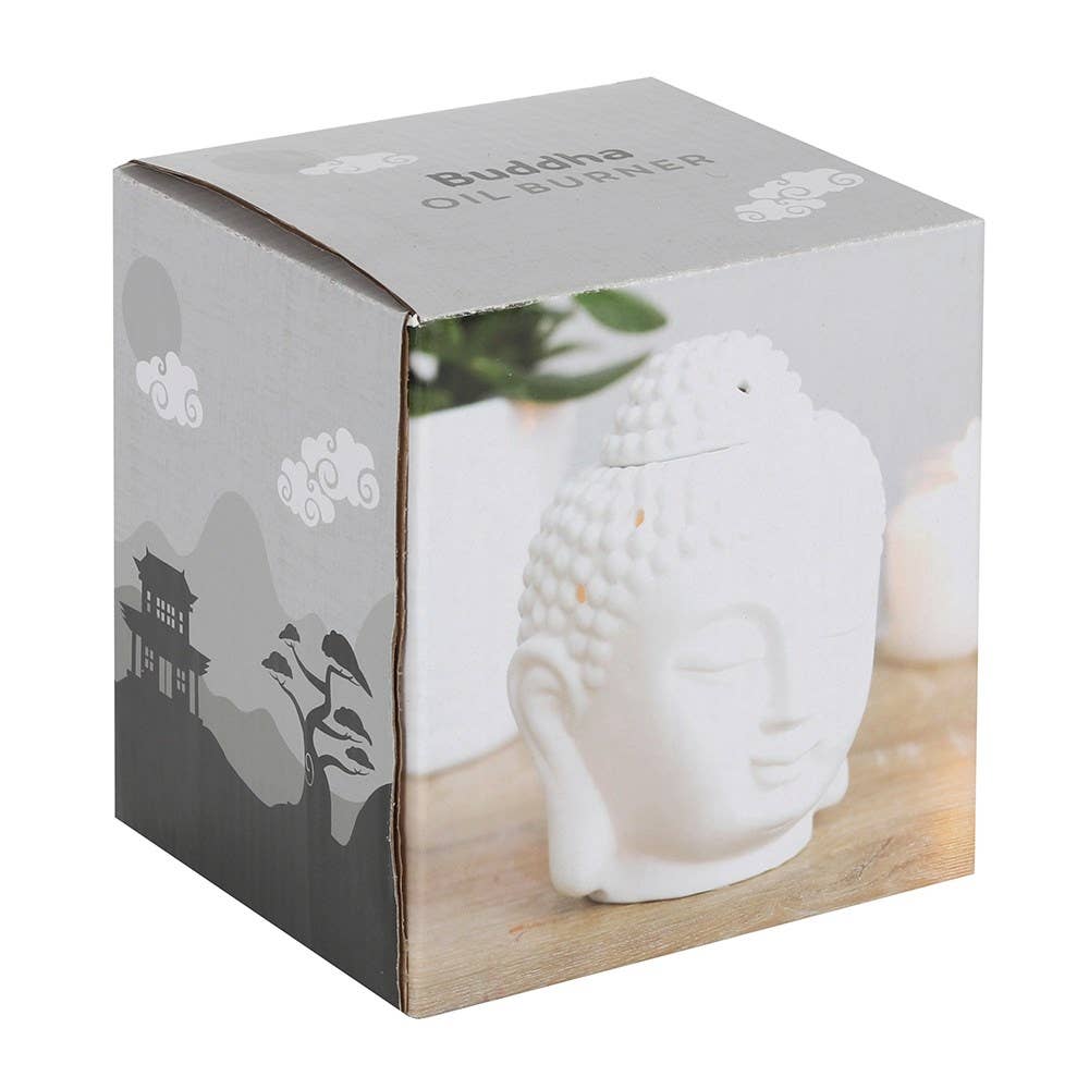 Brûleur chauffe-cire White Buddha Head