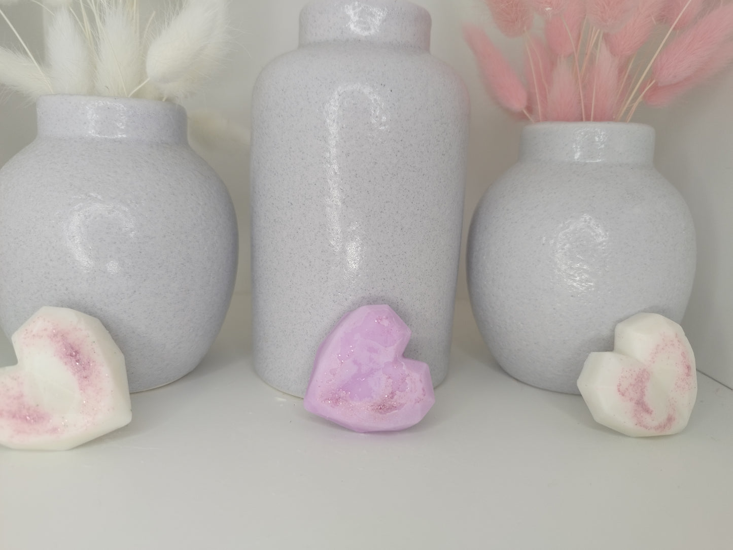 3 Coeurs fleur de coton