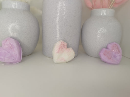 3 Cœurs fleur de coton