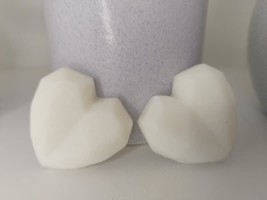 Simplement 2 cœurs fleur de coton