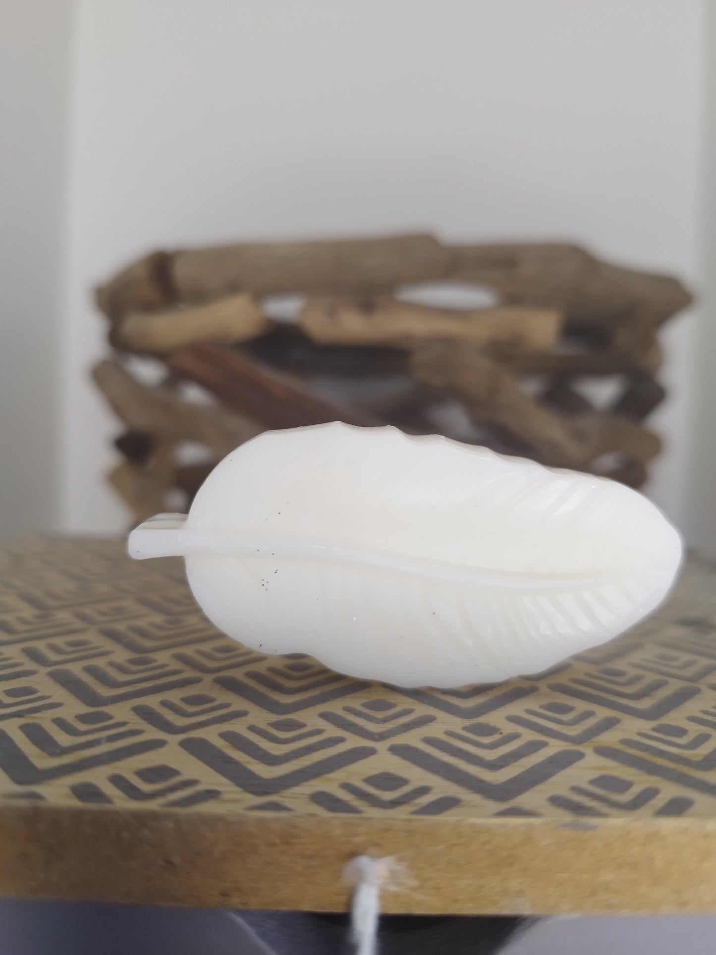 fondant plume  parfum amande