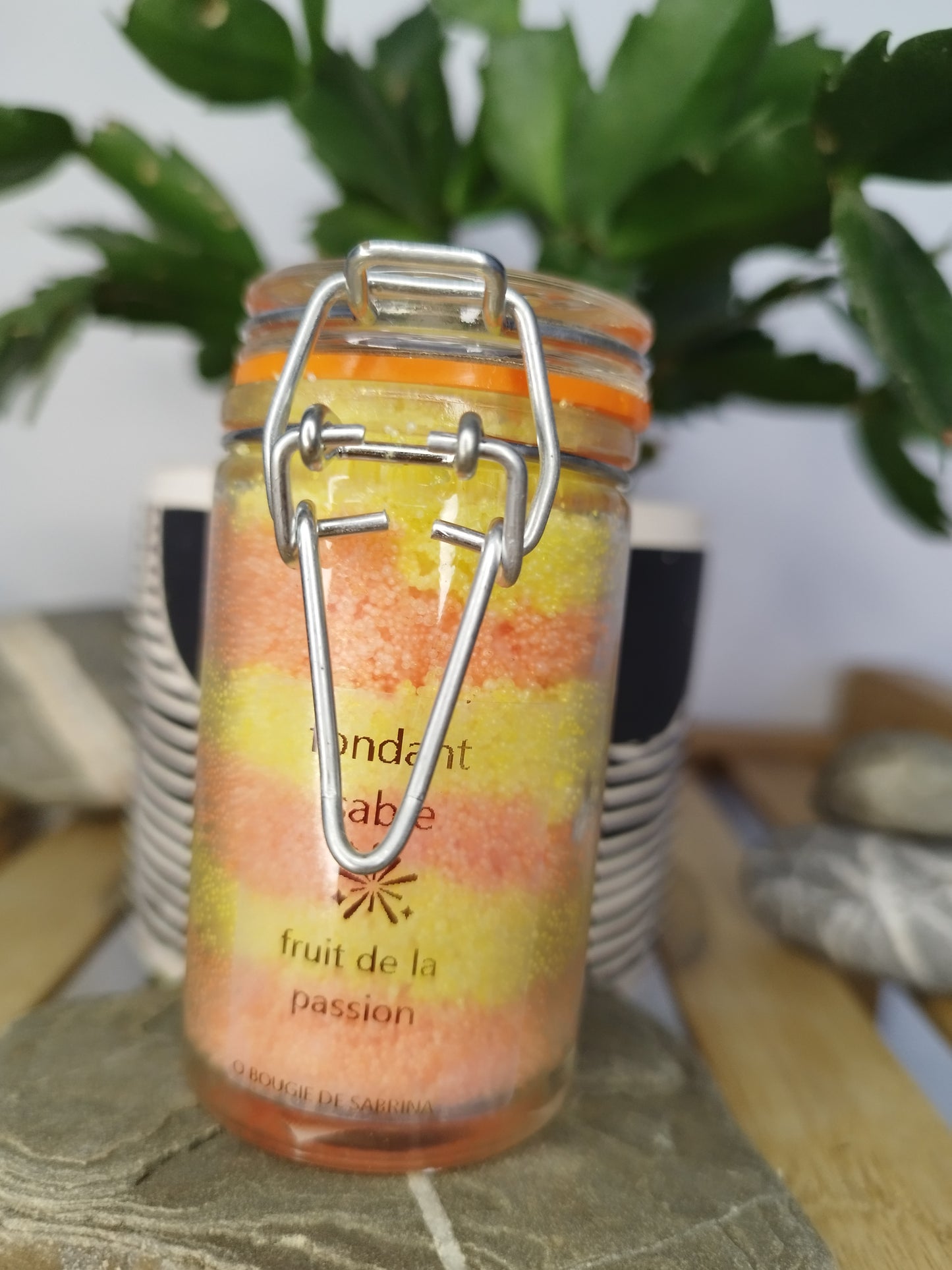 fondant sable fruit de la passion