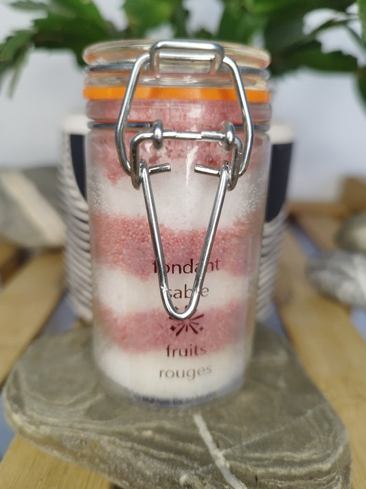 fondant sable fruits rouges