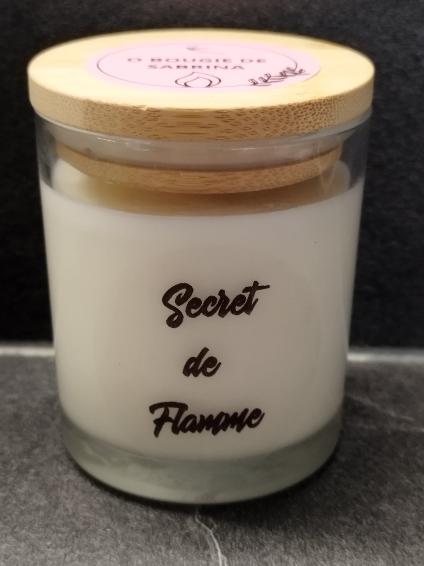 Secret de flamme inspiration  la vie est belle ( collier argenté )