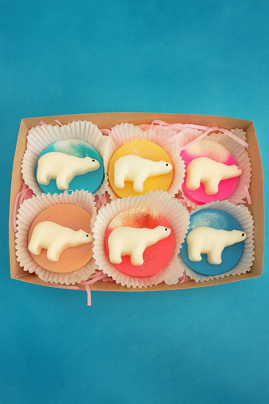 coffret de 6 fondants parfumés