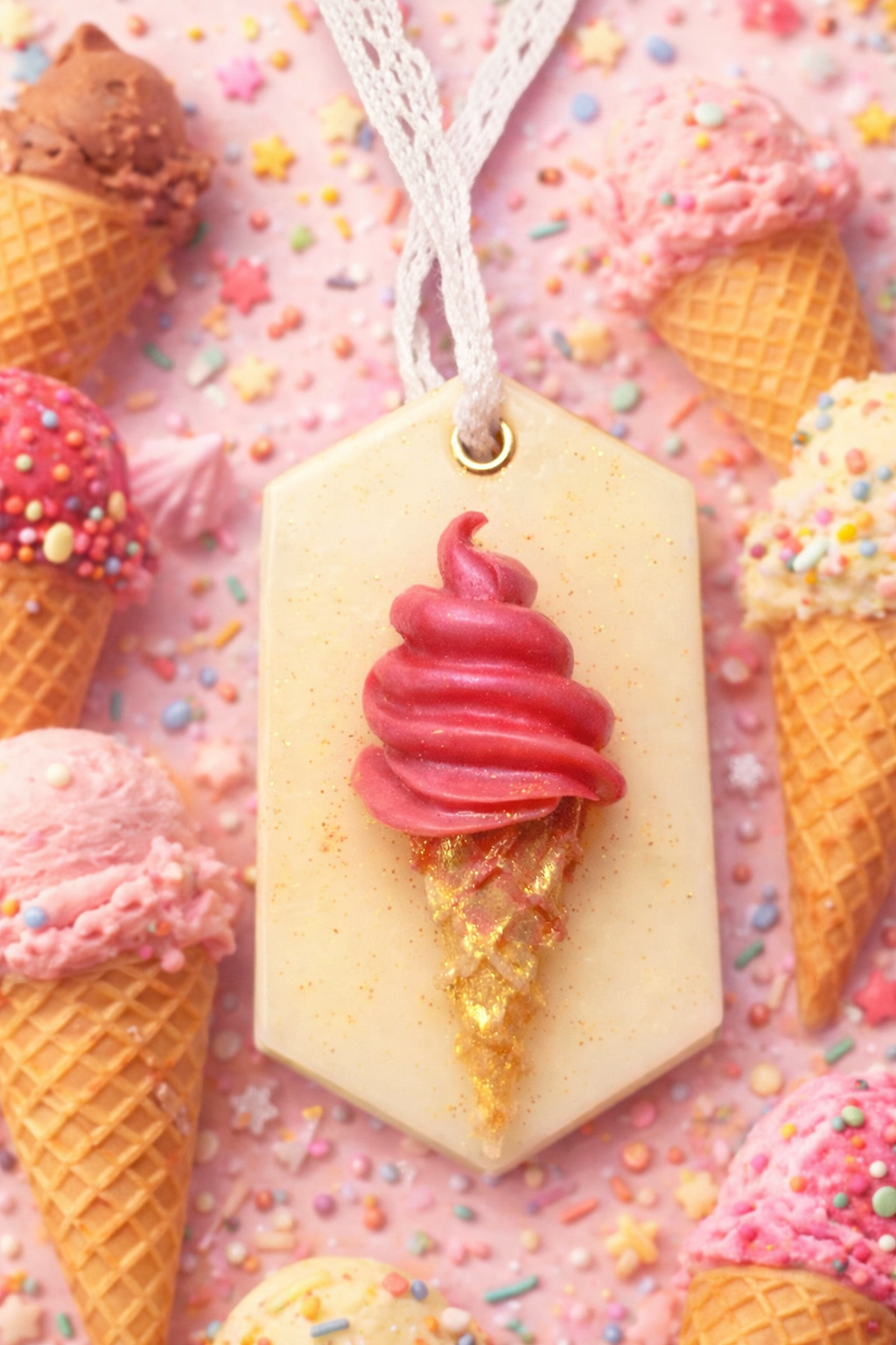 Crème glacée a la cerise