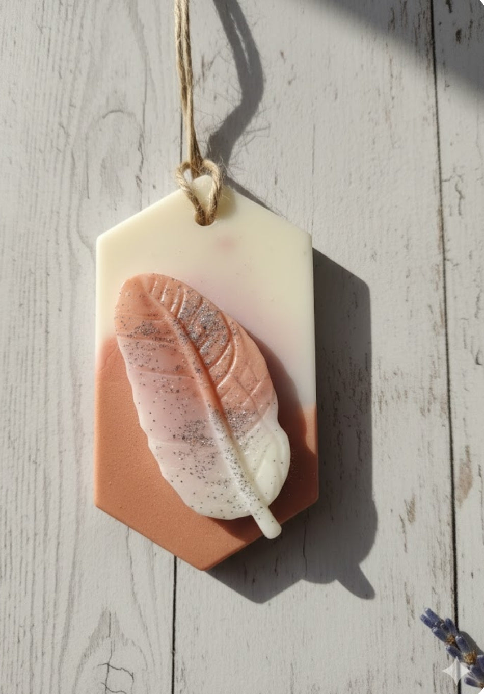 Suspension parfumée nougat blanc