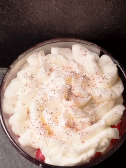 Bougie : I love You   parfum  fruits rouges