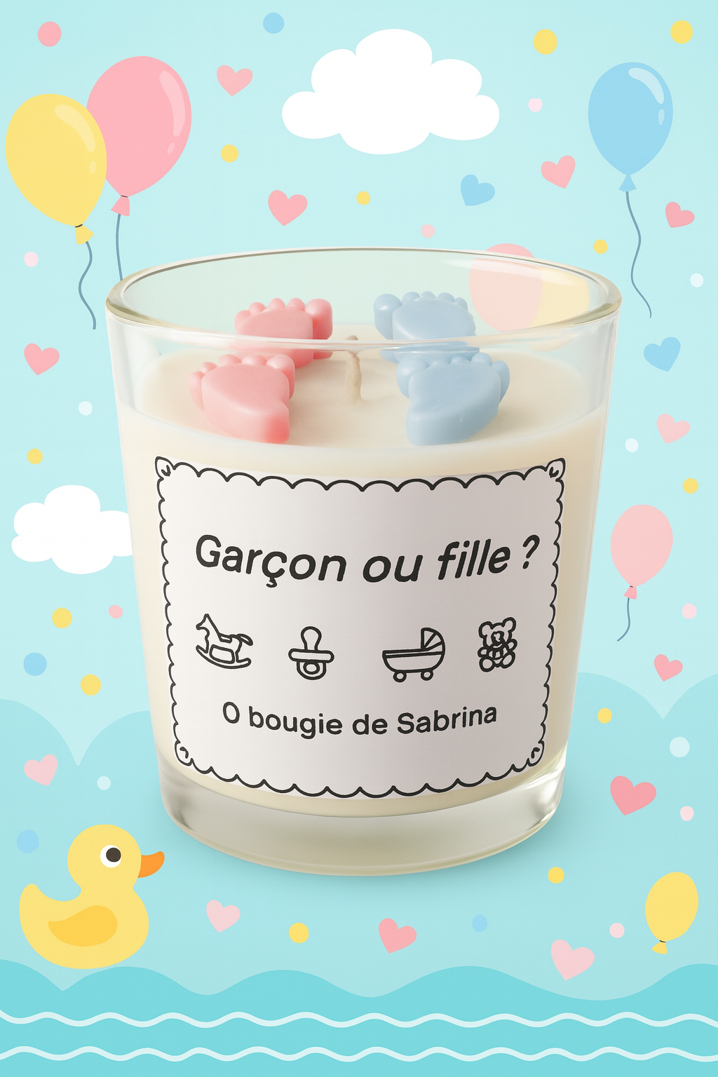 Bougie Garcon ou fille ( pour un petit garçon)
