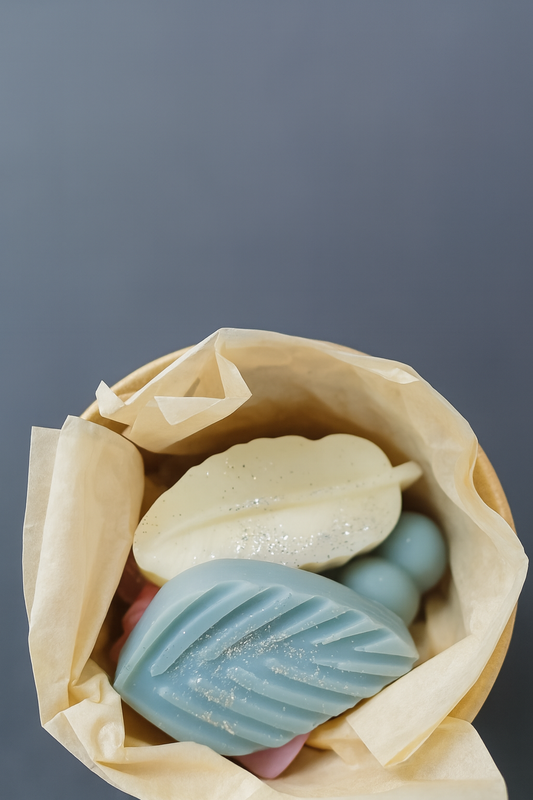 Pot de 100 gr de fondants  parfumés orchidée noire