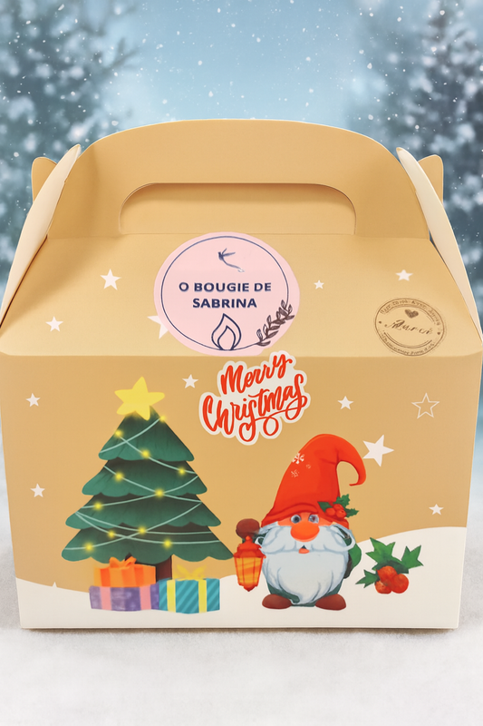 box  de  10 fondants surprise   de noël