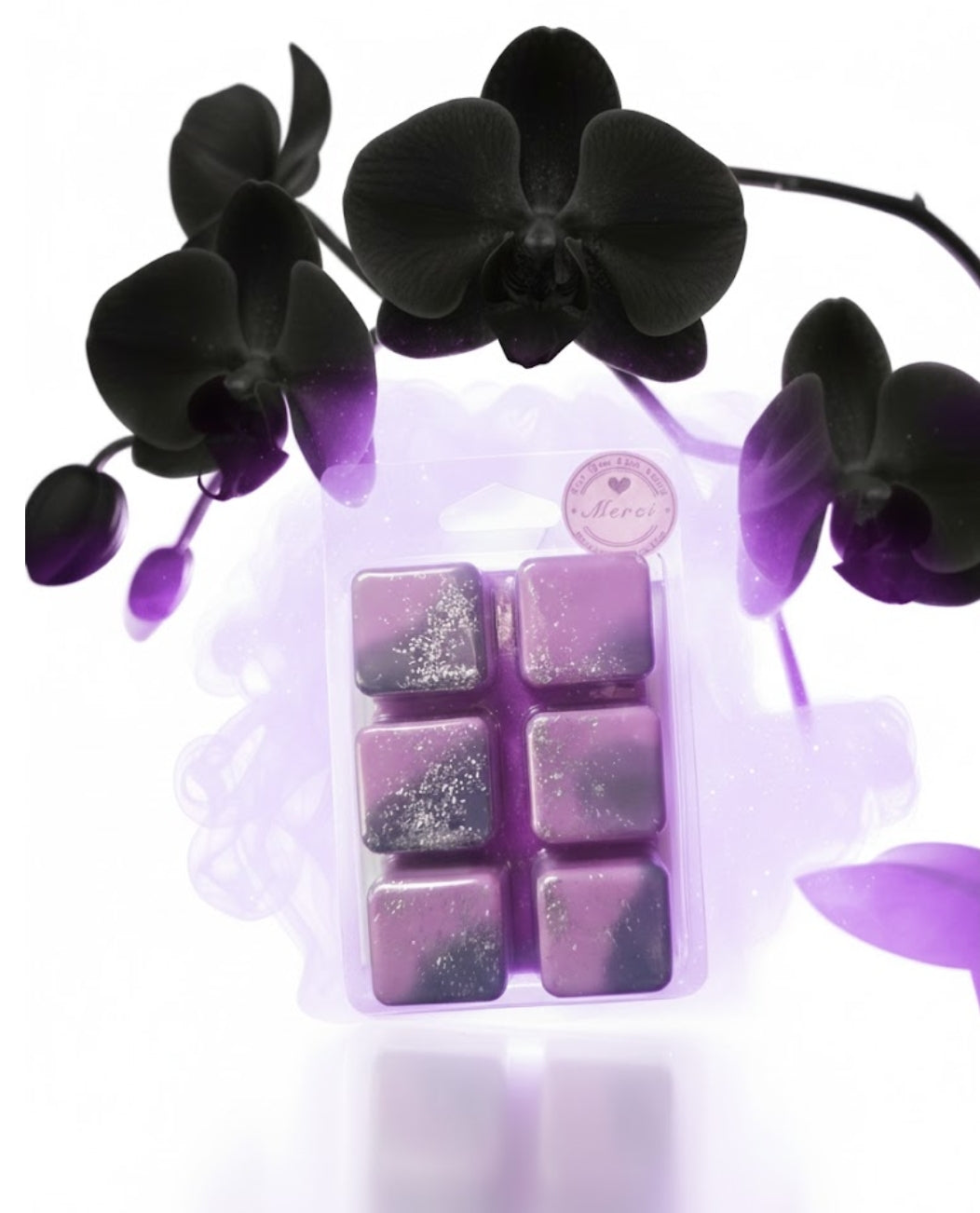 tablette fondant parfumée orchidée noire