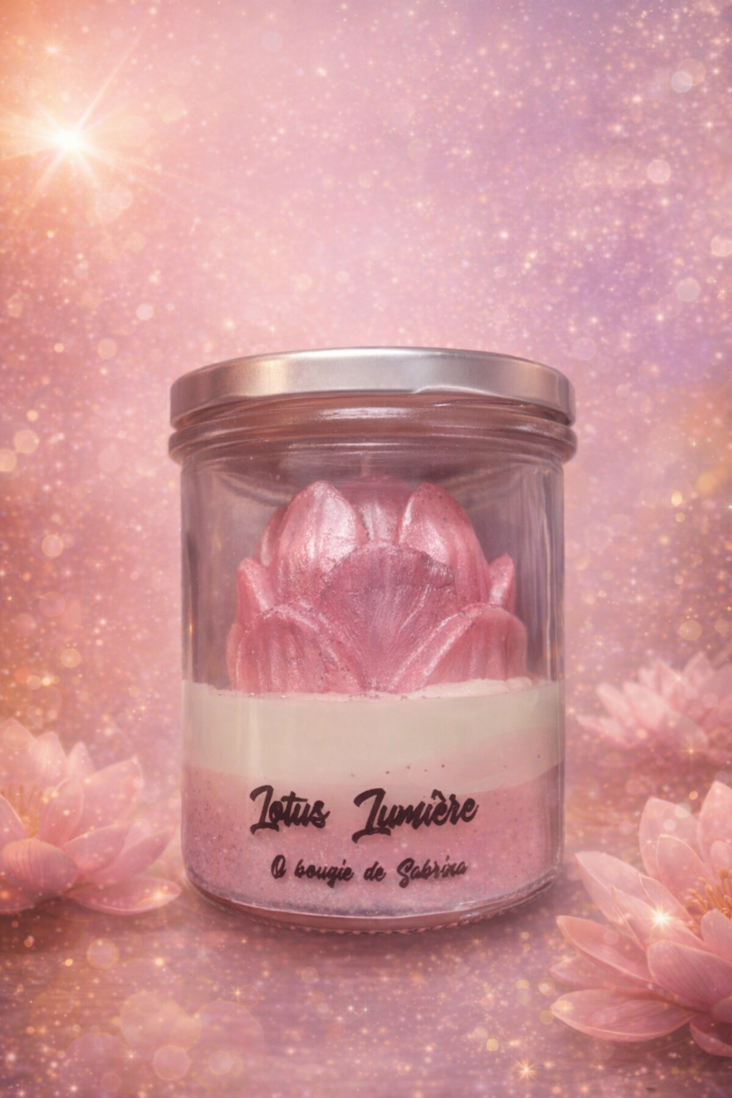 Lotus lumière ( inspiration la vie est belle )