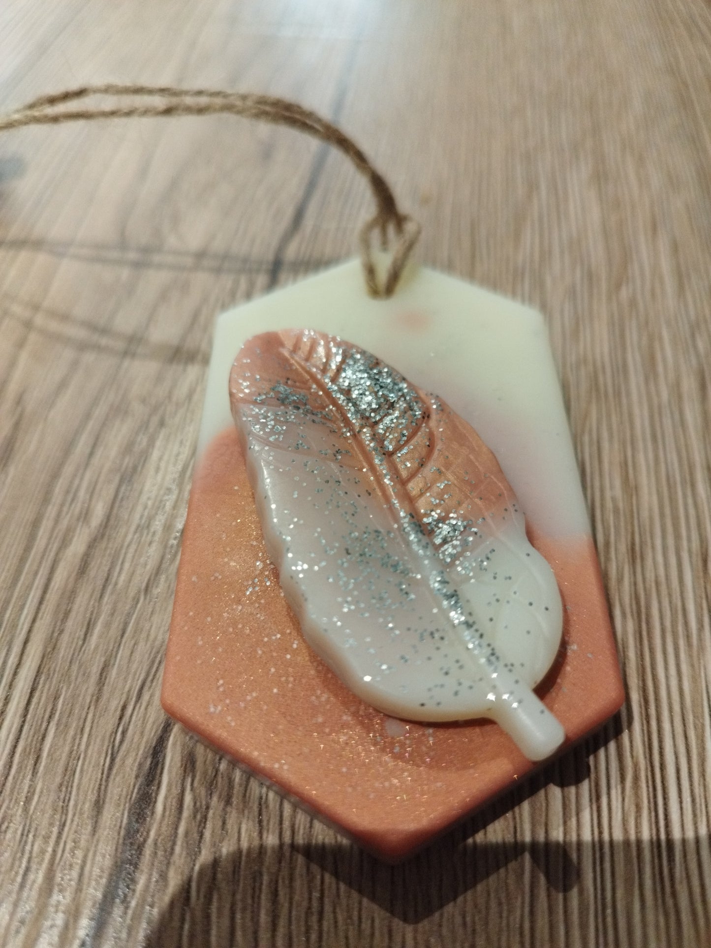 Suspension parfumée nougat blanc