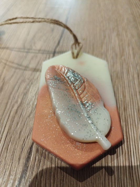 Suspension parfumée nougat blanc