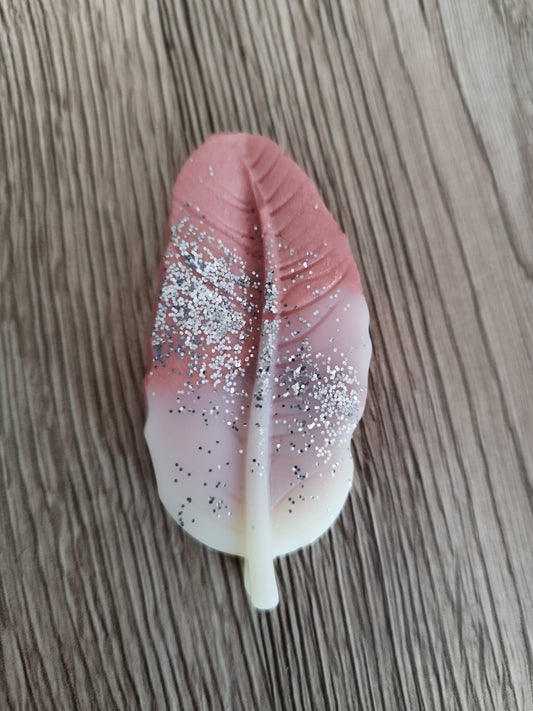 fondant plume parfum nougat blanc